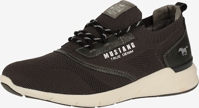 MUSTANG Sneakers laag in de kleur Grijs / Zwart / Wit, Productweergave