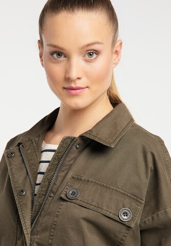 DREIMASTER Between-Season Jacket in Brown: front