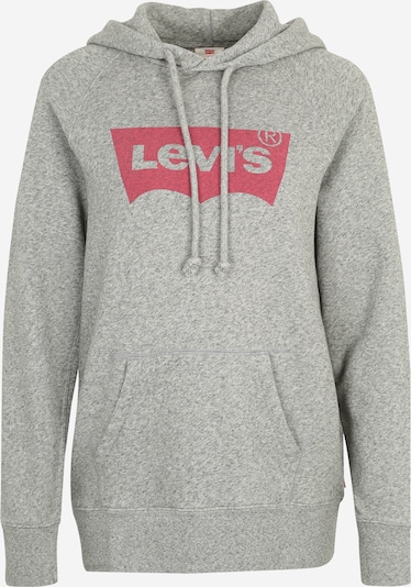 LEVI'S ® Μπλούζα φούτερ 'Graphic Sport Hoodie' σε γκρι μελανζέ / κόκκινο παστέλ, Άποψη προϊόντος