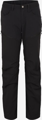 Regular Pantalon de sport 'Mid Flex' Haglöfs en noir : devant