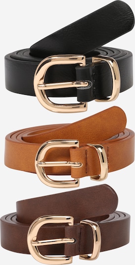 ABOUT YOU Cinturón 'Malina Belt' en marrón / cognac / negro, Vista del producto