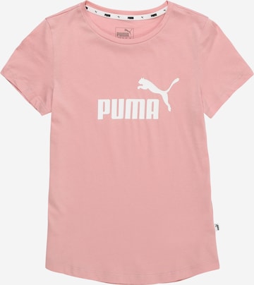 PUMA T-Shirt 'Essentials' in Pink: predná strana