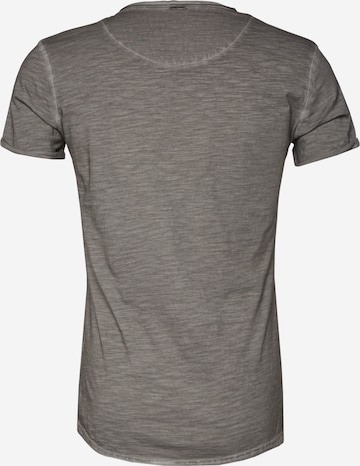 Key Largo Shirt 'Soda' in Grey: back