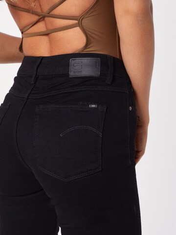 Skinny Jeans '3301' di G-STAR in nero