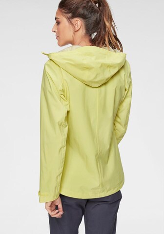 JACK WOLFSKIN Outdoor Jacket 'Shell' in Yellow