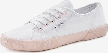 LASCANA Sneaker in Weiß: front