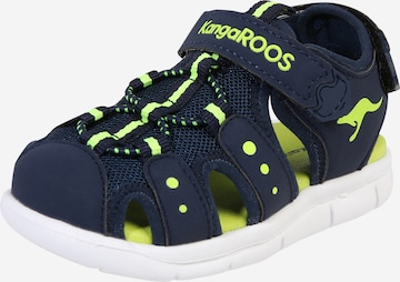 KangaROOS Otevřená obuv – modrá: přední strana