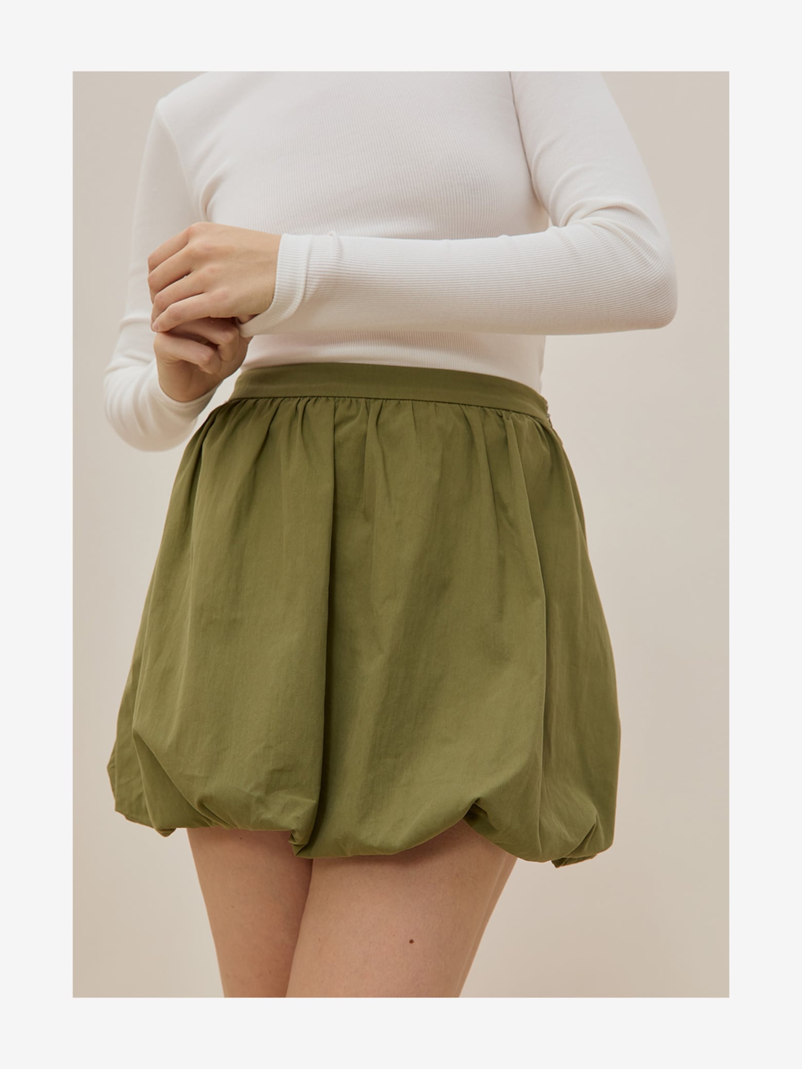 Amelia B. - Green Skirt and Jacket Set Look