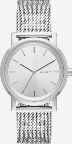 DKNY Armbanduhr 'SOHO NY2620' in Silver: front