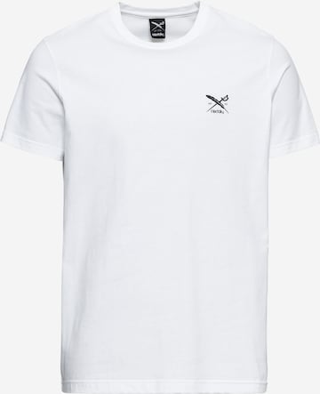 Iriedaily - Camiseta en blanco: frente