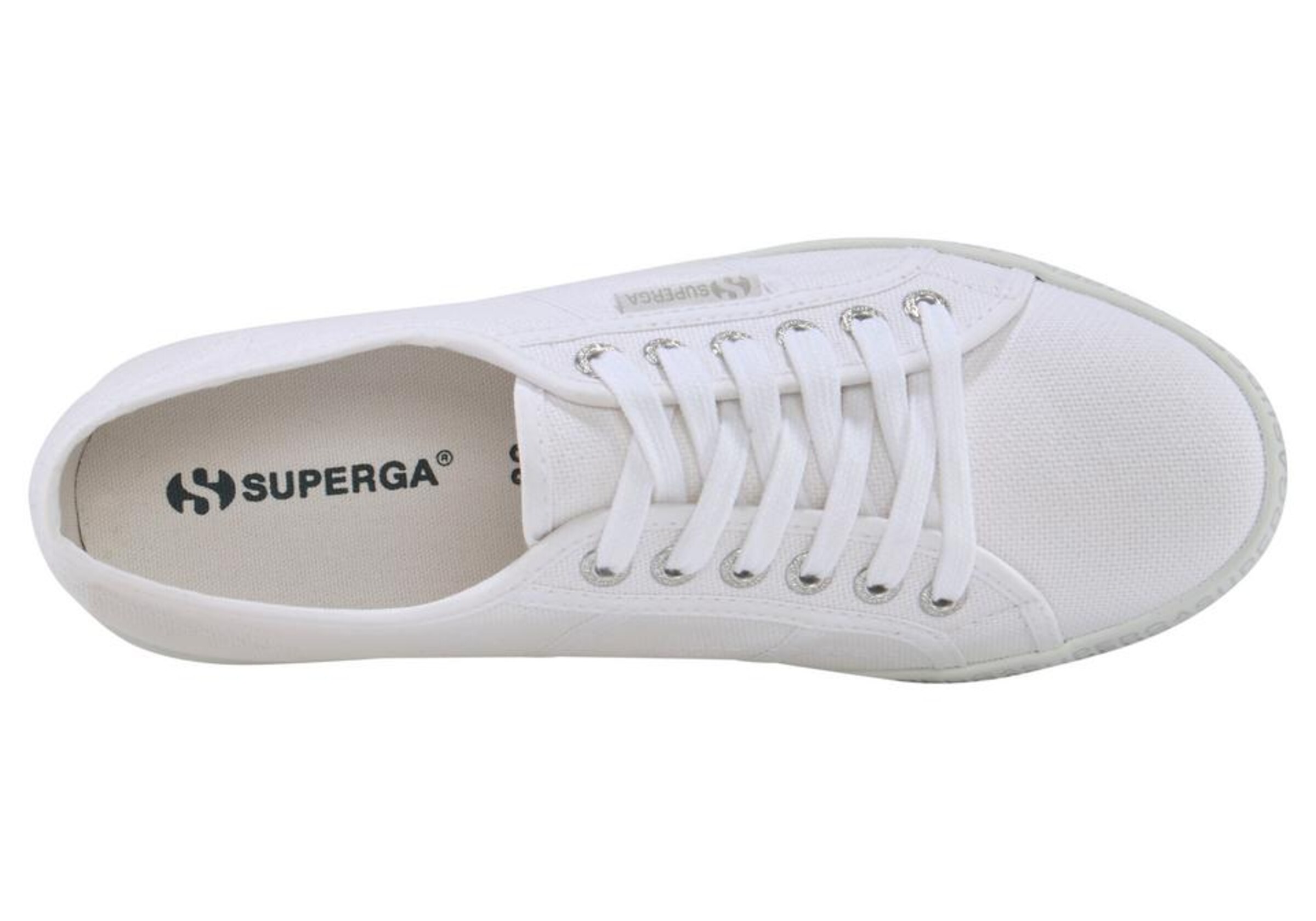 SUPERGA Sneakers laag in Wit