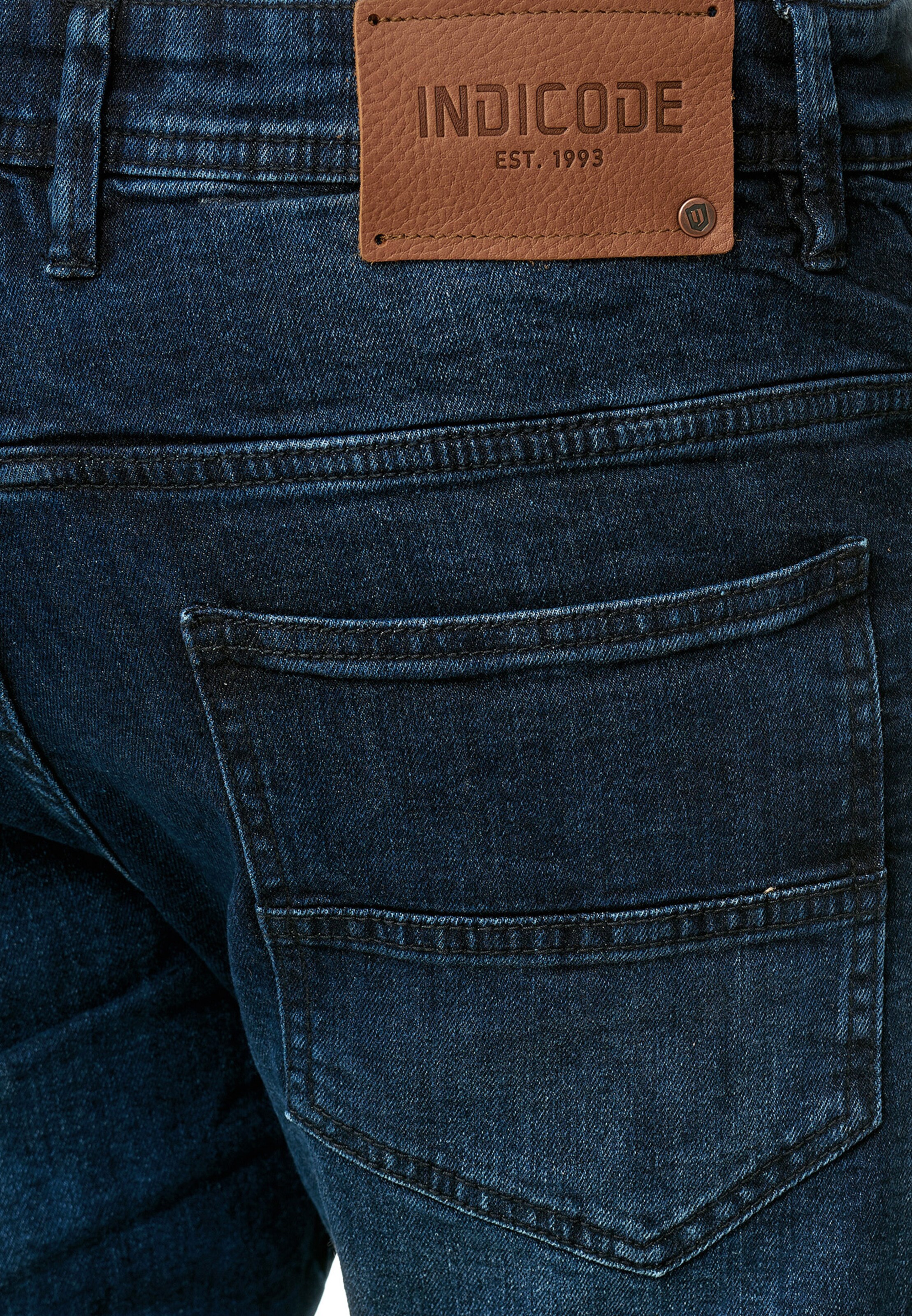 INDICODE JEANS Regular Shorts 'Jaspar' in Blau