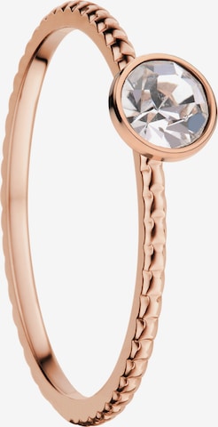 BERING Ring 'Arctic Symphony' in Gold: front