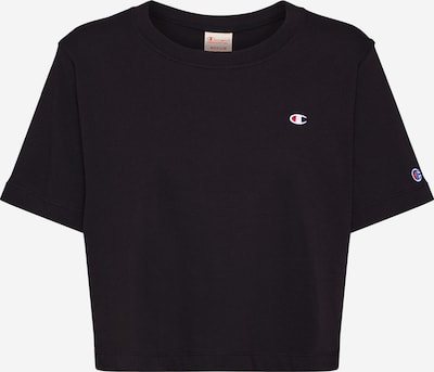 Tricou Champion Reverse Weave pe negru, Vizualizare produs