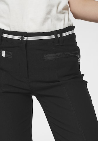 Regular Pantalon Navigazione en noir
