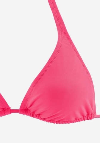 Triangolo Top per bikini di BUFFALO in rosa