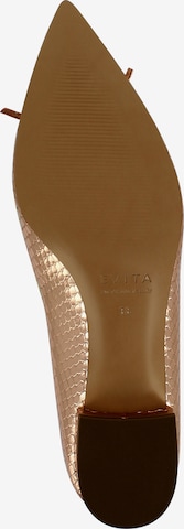 EVITA Ballet Flats in Bronze