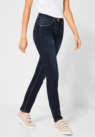 CECIL Slimfit Jeans 'Toronto' in Blau