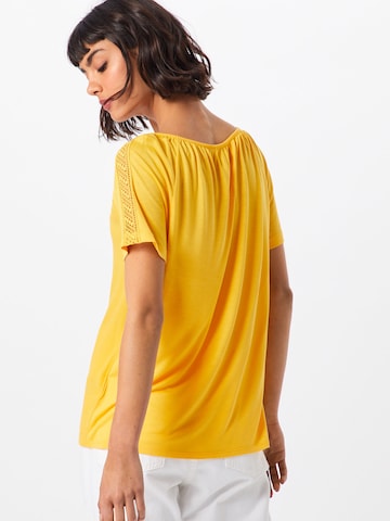 T-shirt STREET ONE en jaune : derrière