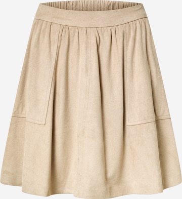 VILA Skjørt 'CHOOSE' i beige: forside