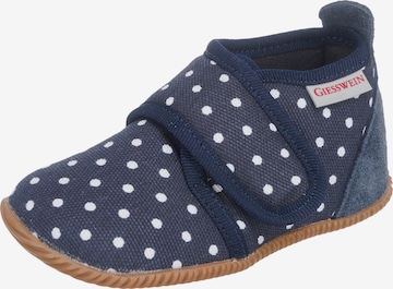 GIESSWEIN Slippers 'STANS' in Blue: front
