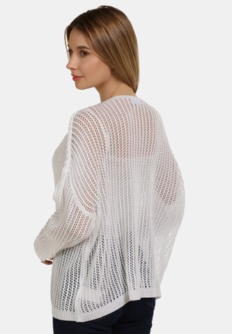 Pull-over Usha en blanc