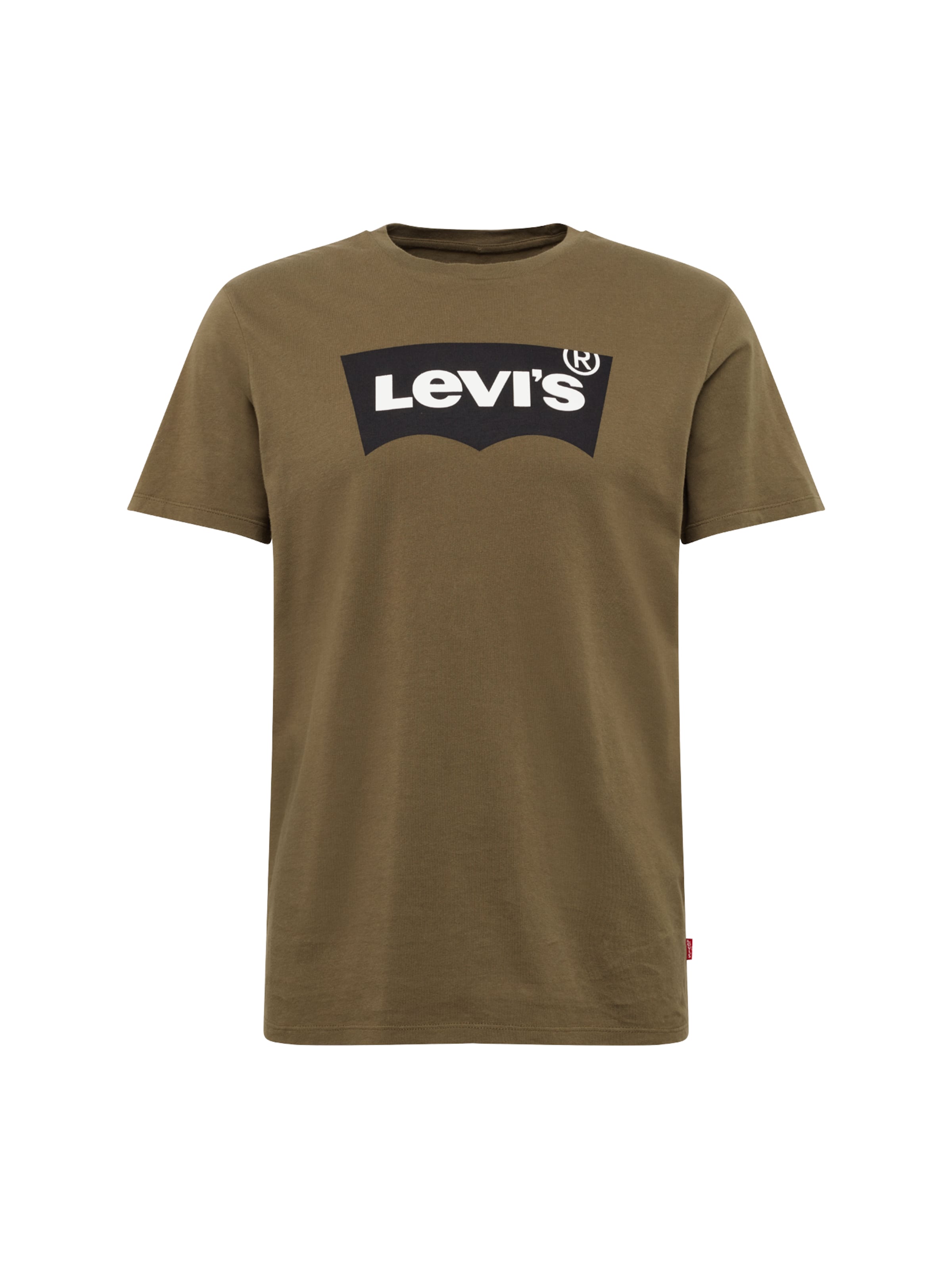 LEVI'S ® Тениска в зелено: отпред