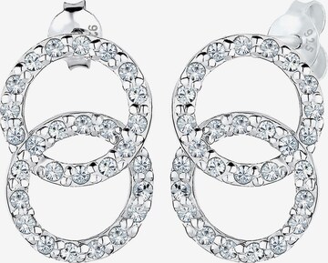 Boucles d'oreilles 'Kreis' ELLI en argent