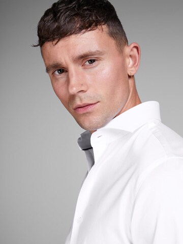 JACK & JONES Comfort Fit Skjorte i hvid