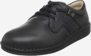 Finn Comfort Lace-Up Shoes in Black: front