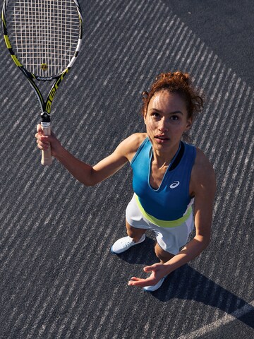 Bright Blue Yellow Tennis Look by Asics