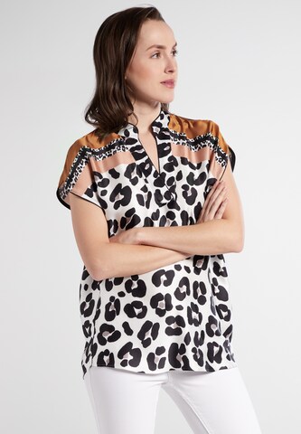 ETERNA Blouse in Wit: voorkant