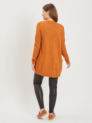 VILA Strickjacke 'Ril' in Braun