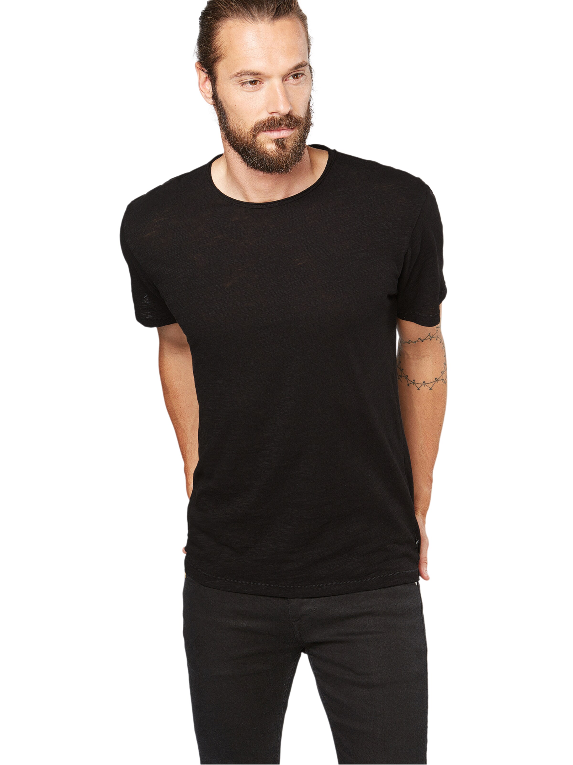 Only & Sons Shirt 'Onsalbert' in Black: front