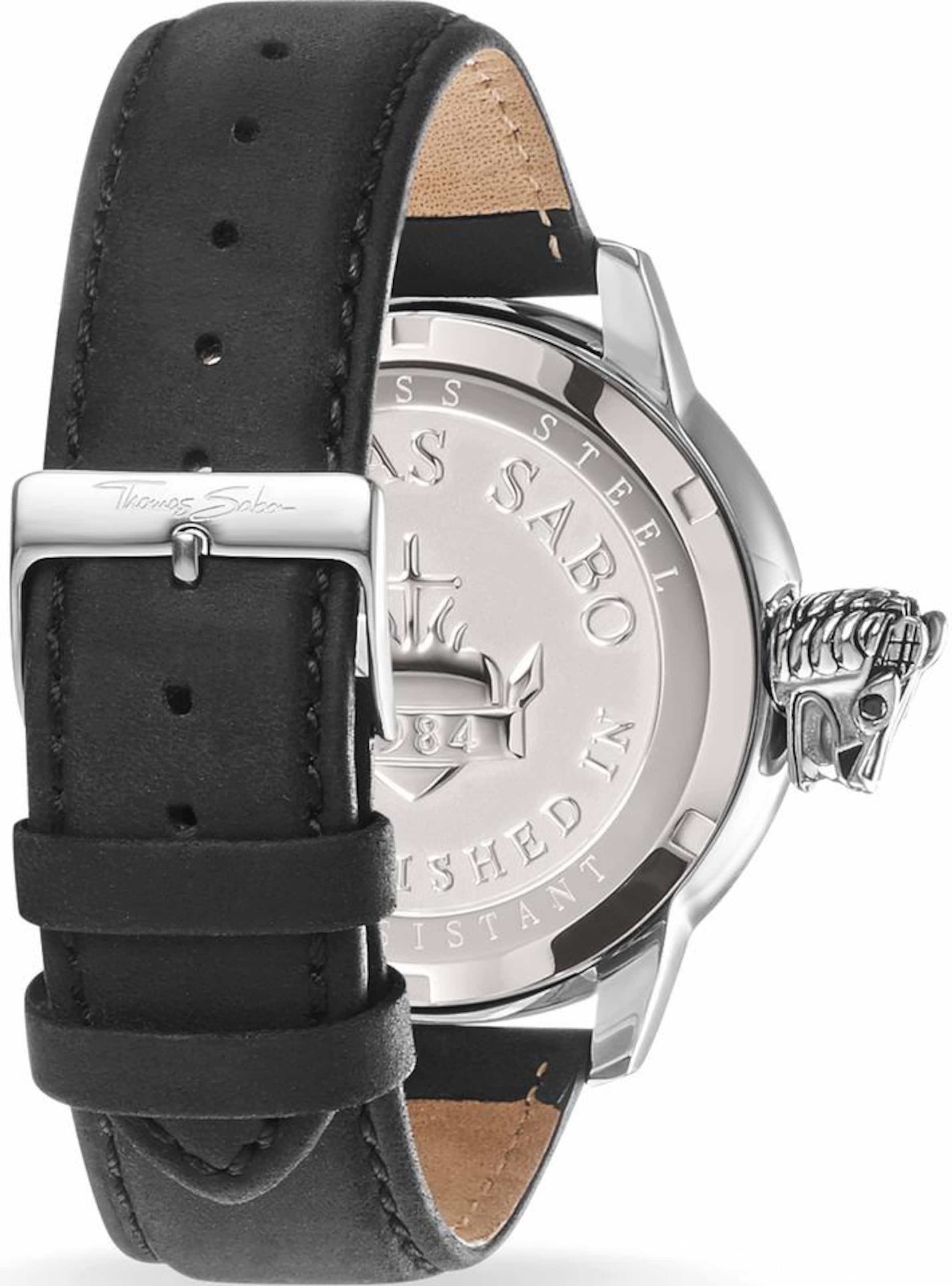 Thomas Sabo Analoog horloge in Zwart