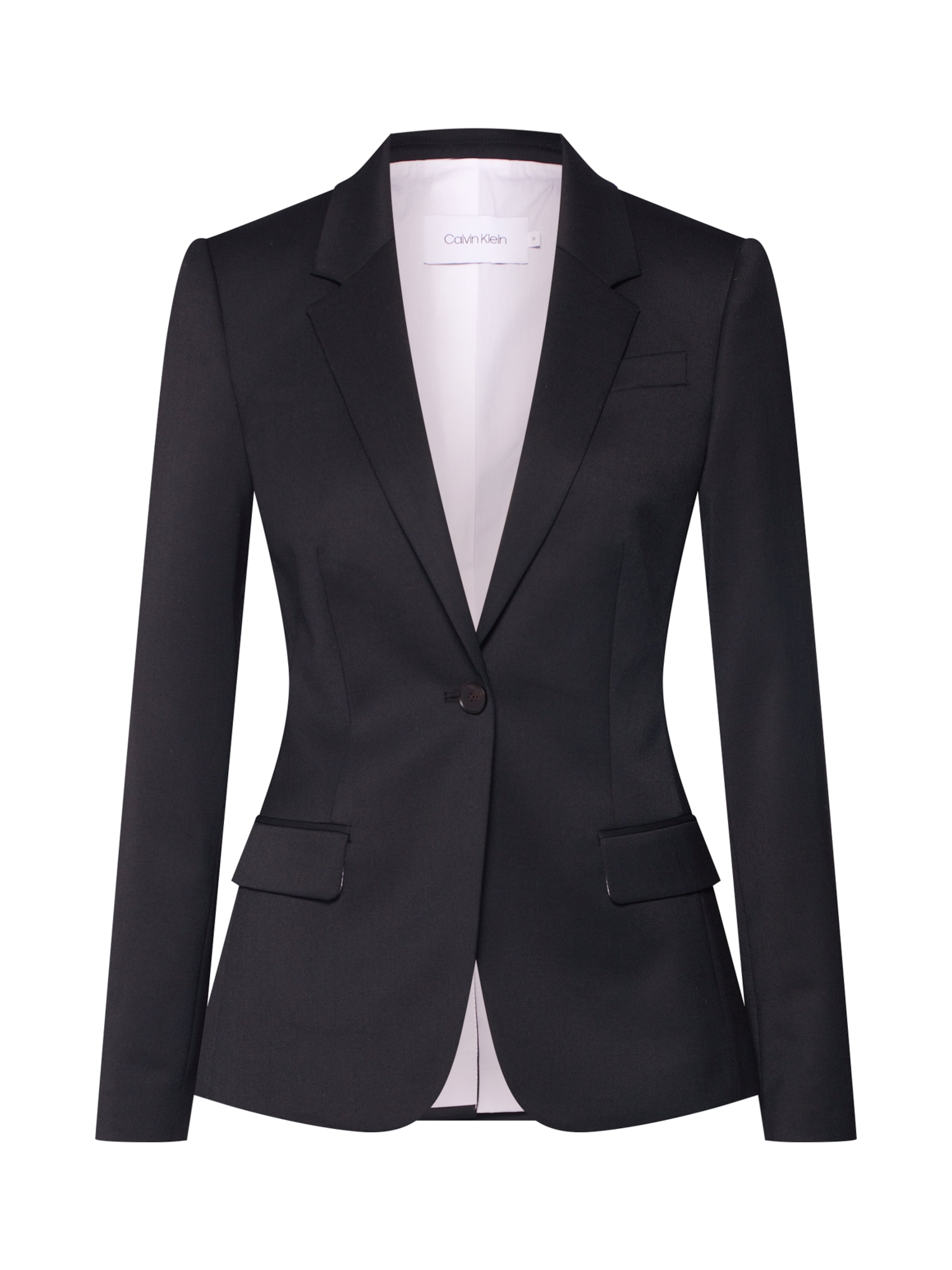 Calvin Klein - Blazers 'WOOL TWILL BLAZER' in de kleur Zwart