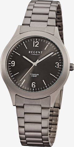 REGENT Analog Watch in Grey: front