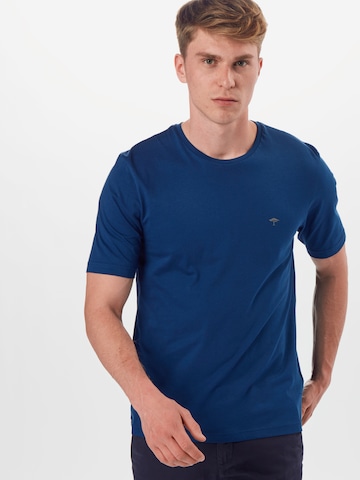 FYNCH-HATTON Regular Fit T-Shirt in Blau: predná strana