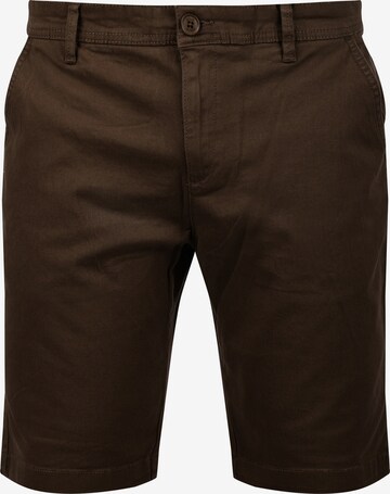 !Solid Chino Pants 'Lamego' in Brown: front