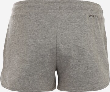 ONLY PLAY Regular Shorts 'CHLOE' in Grau: zadná strana