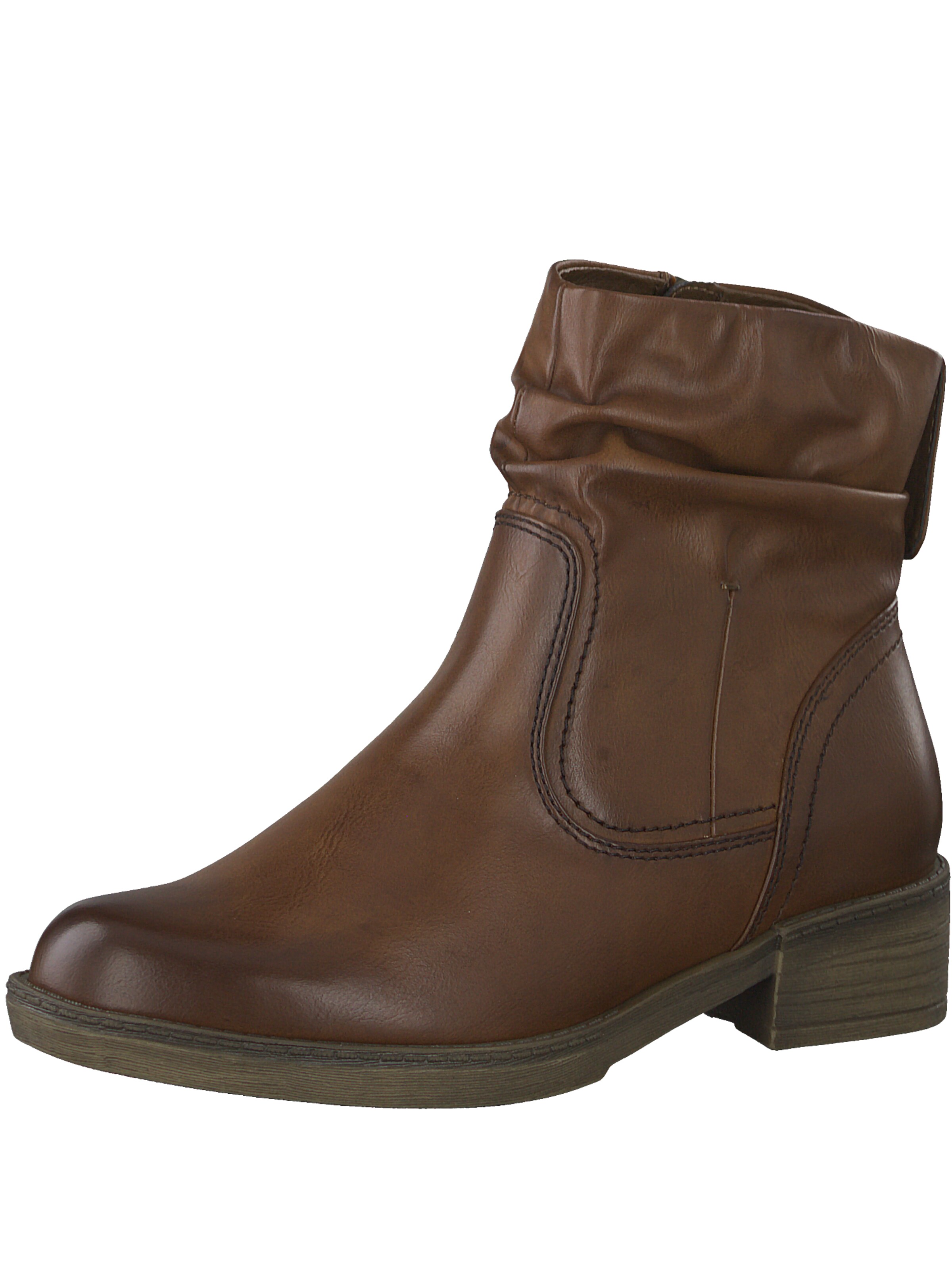 TAMARIS - Enkellaarsjes in de kleur Bruin