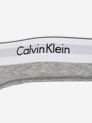 Calvin Klein Underwear String 'THONG' in Grau