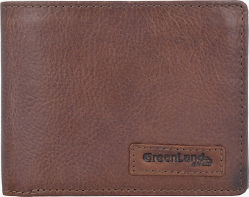 Greenland Nature Wallet 'Rfid' in Brown: front