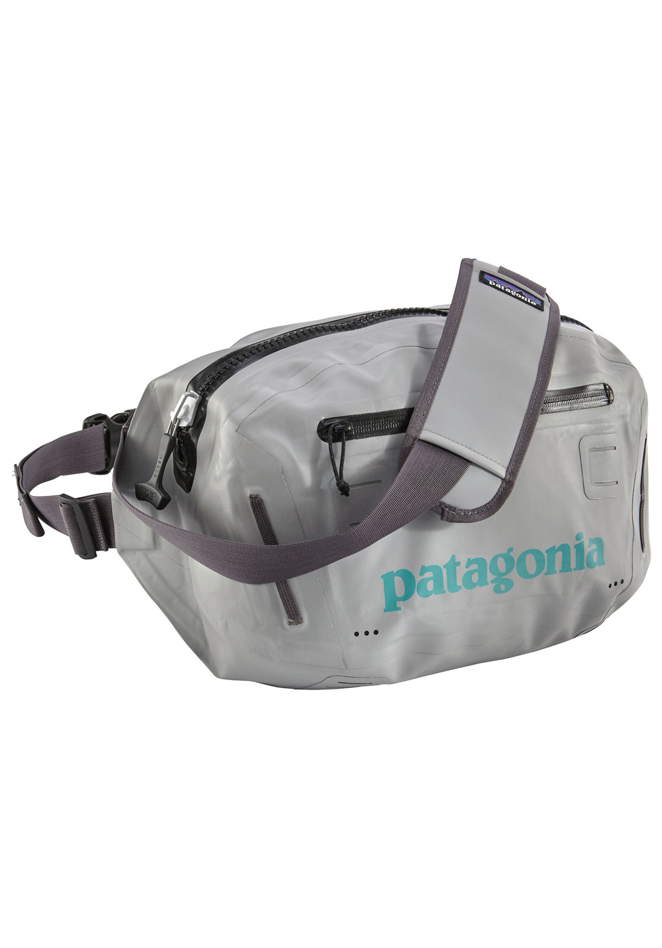 PATAGONIA - Sporttas 'Stormfront' in de kleur Duifblauw