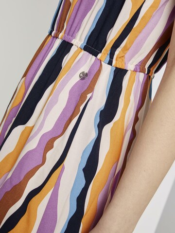 TOM TAILOR DENIM Kleid in Mischfarben