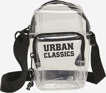 Urban Classics Crossbody Bag in Transparent: front