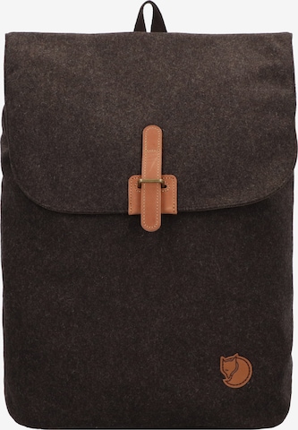 Fjällräven Backpack 'Norrvåge' in Brown: front