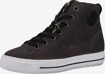 Paul Green Sneakers hoog in Grijs: voorkant