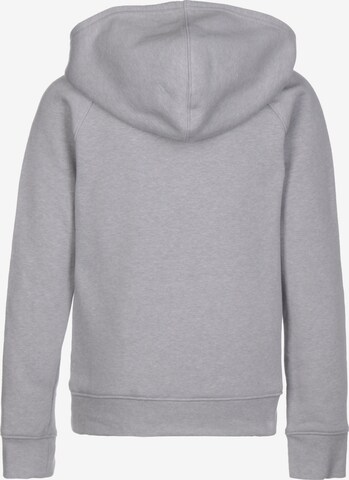 UNDER ARMOUR Sportsweatshirt 'Rival Wordmark' in Grau