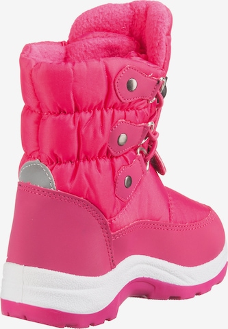 PLAYSHOES Snow Boots in Pink